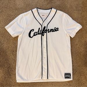 Size S White California Hollister Jersey